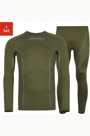 Snocks Thermounterhemd Thermounterwäsche mit Daumenloch für Herren (1-St) perfekt für Wintersportaktivitäten, atmungsaktiv und wärmeisolierend - Verkäufer: GmbH