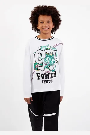 Gulliver Langarmshirt mit coolem Frontdruck