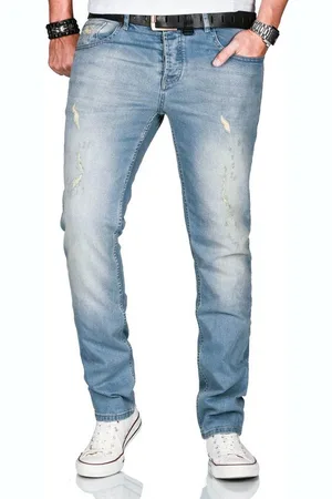 Alessandro Salvarini Slim-fit-Jeans ASCatania mit used look Effekt und mit 2% Elasthan