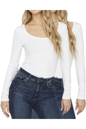 VERO MODA Langarmshirt (2er-Pack) Basic U-Neck Shirt im Doppelpack - Verkäufer: mailopoint