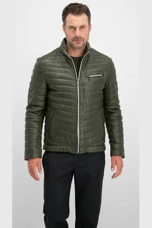 Milestone Lederjacke Damiano Steppjacke aus Lammleder - Verkäufer: LOGWOOD-STORE