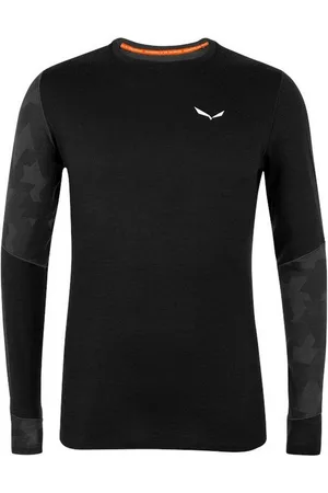 Salewa T-Shirt CRISTALLO WARM AMR M L/S TEE. BLACK OUT - Verkäufer: Supersportler