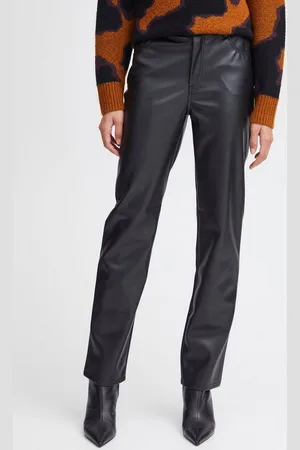 B YOUNG Lederimitathose BYDAFANY STRAIGTH PANTS - 20813750 - Verkäufer: meinemarkenmode