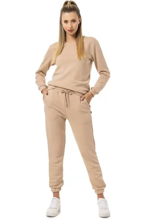 Redbridge Jogginganzug Sweatshirt mit Sweatpant Premium Basic (2-tlg), Premium Qualität - Verkäufer: ChillDeal