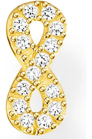 Thomas Sabo Single-Ohrstecker Infinity/Unendlichkeitsschleife, H2216-051-14, H2216-414-14, mit Zirkonia (synth)