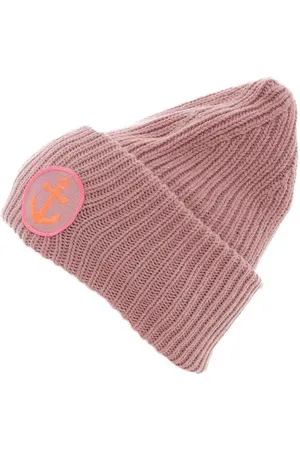 Zwillingsherz Strickmütze Grobstrick mit "Anker Patch" - Verkäufer: Melange-shop