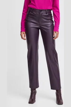 B YOUNG Lederimitathose BYDAFANY STRAIGTH PANTS - 20813750 - Verkäufer: meinemarkenmode