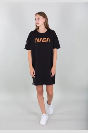 Alpha Industries T-Shirt Women - T-Shirts NASA Long T OS Women