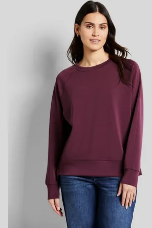 Bugatti Sweatshirt aus elastischer Modalware
