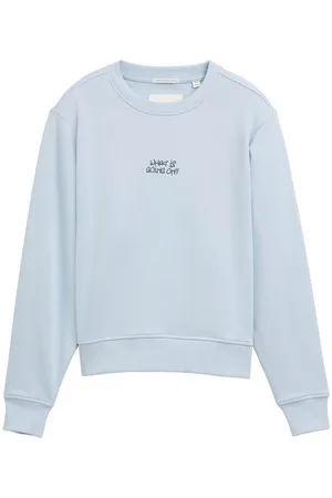 TOM TAILOR Sweatshirt Boxy Fit Sweatshirt mit Print - Verkäufer: