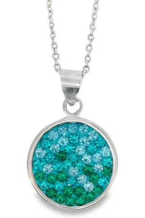 Impala Kette mit Anhänger Halskette Celina, 925 Sterling silber, Schmuck für Damen, mit Kristallsteinen - Verkäufer: Silberschmuck