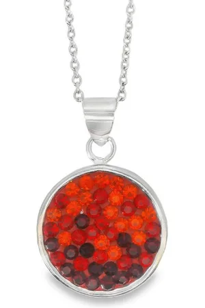 Impala Kette mit Anhänger Halskette Celina, 925 Sterling silber, Schmuck für Damen, mit Kristallsteinen - Verkäufer: Silberschmuck