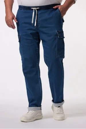 Men Plus 5-Pocket-Jeans Men+ Cargo-Jeans Bauchfit Regular Fit 5-Pocket - Verkäufer: Popken Fashion Group
