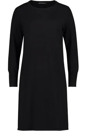 Betty Barclay Strickkleid Strickkleid mit Rundhalsausschnitt Material