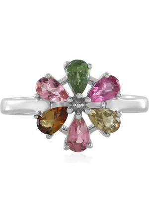 Cavill Silberring Multicolor Madagaskar Turmalin Silber plattiert Ring, 1,045 ct (1-tlg) - Verkäufer: Juwelo Deutschland GmbH