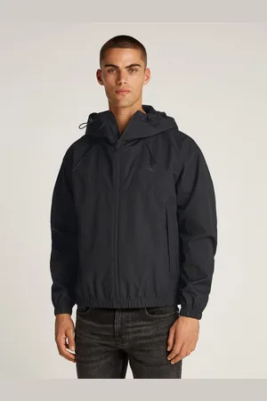 Calvin Klein Allwetterjacke TECHNICAL JACKET Logodruck, Eingriffstaschen