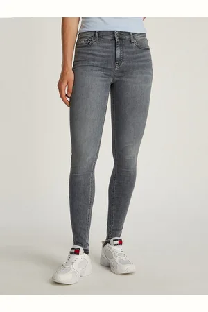 Tommy Hilfiger Skinny-fit-Jeans Nora Mid Rise Skinny Fit mit Waschung, mit Logo-Badge