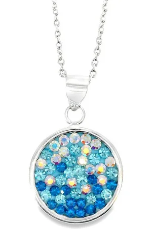 Impala Kette mit Anhänger Halskette Celina, 925 Sterling silber, Schmuck für Damen, mit Kristallsteinen - Verkäufer: Silberschmuck