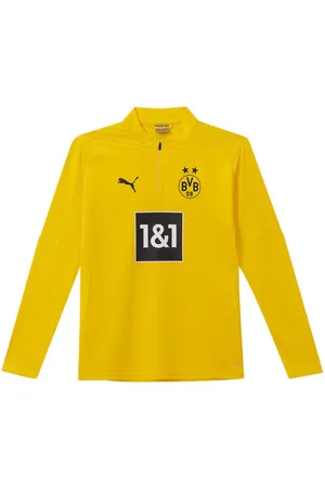 PUMA Sweatshirt BVB 1/4 Training Sweatshirt mit Sponsor Polyester - Verkäufer: 11teamsports