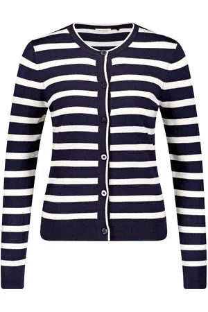 Gerry Weber Cardigan Geringelter Cardigan aus nachhaltigem Material - Verkäufer: E- Digital GmbH