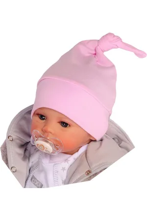 La Bortini Erstlingsmütze Baby Mütze Knotenmütze in mit Knoten, elastisch, 34 36 38 40 42 44 46 48 - Verkäufer: A&O Baby-und Kindermoden
