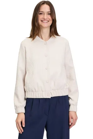 Betty & Co Jackenblazer Betty & Co Blouson mit Jacquard Material