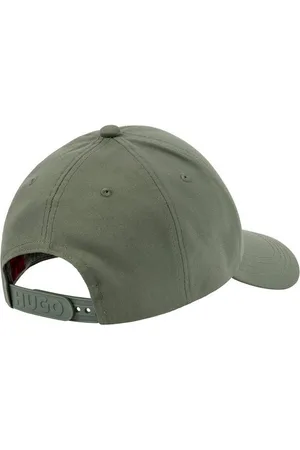 HUGO BOSS Fitted Cap Jude-Stacked mit 3D Logostickerei, verstellbarer Verschluss, unisex