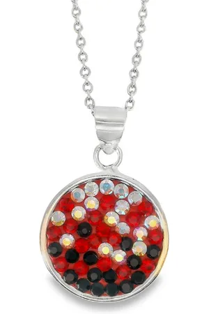 Impala Kette mit Anhänger Halskette Celina, 925 Sterling silber, Schmuck für Damen, mit Kristallsteinen - Verkäufer: Silberschmuck
