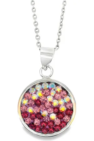 Impala Kette mit Anhänger Halskette Celina, 925 Sterling silber, Schmuck für Damen, mit Kristallsteinen - Verkäufer: Silberschmuck