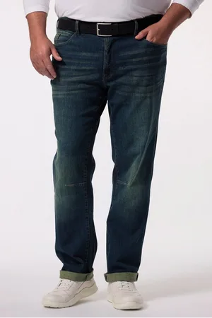 Men Plus 5-Pocket-Jeans Men+ Jeans Denim Straight Fit 5-Pocket - Verkäufer: Popken Fashion Group