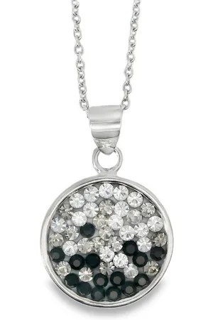 Impala Kette mit Anhänger Halskette Celina, 925 Sterling silber, Schmuck für Damen, mit Kristallsteinen - Verkäufer: Silberschmuck