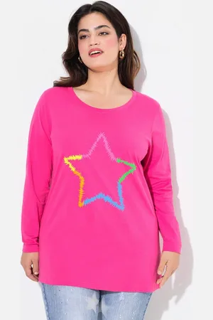 Angel of Style Longsleeve Langarmshirt Neon-Stern - Verkäufer: Popken Fashion Group