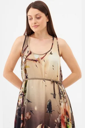 Bolongaro Maxikleid SUNRISE PARACHUTE Taillenband und Seitentaschen,Verstellbarer Saum - Verkäufer: GoJungo GmbH