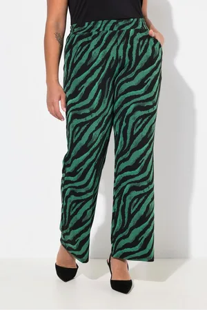 Miamoda Schlupfhose Hose Color Zebramuster Elastikbund. - Verkäufer: Popken Fashion Group