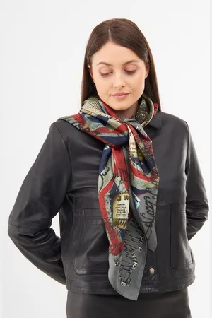 Bolongaro Modeschal ONE MILLION FARTHINGS, Weicher Schal,Signature-Inhouse-Druck, flexibles Styling möglich - Verkäufer: GoJungo GmbH