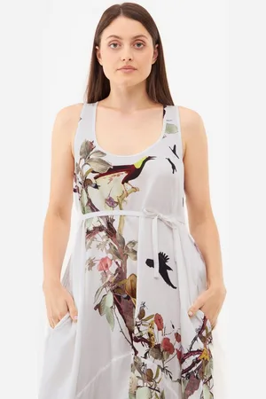 Bolongaro Maxikleid OPIUM PARACHUTE Taillenband und Seitentaschen,Verstellbarer Saum - Verkäufer: GoJungo GmbH