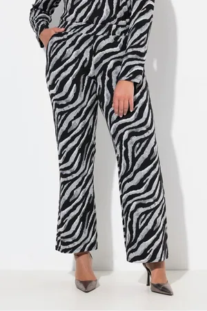 Miamoda Schlupfhose Hose Color Zebramuster Elastikbund. - Verkäufer: Popken Fashion Group