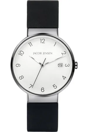 Jacob Jensen Titanuhr Herren Armbanduhr TIMELESS NORDIC 181 grau D. 37 mm - Verkäufer: bellambiente