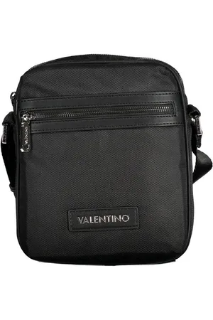 VALENTINO Umhängetasche, Schwarze Herrenschultertasche mit Kontrastdetails & verstellbarem Gurt - Verkäufer: Redeve
