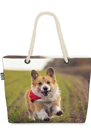 Void Strandtasche (1-tlg), Welsh Corgi Pembroke Beach Bag Welsh Corgi Pembroke Haustier Spielzeu - Verkäufer: style3