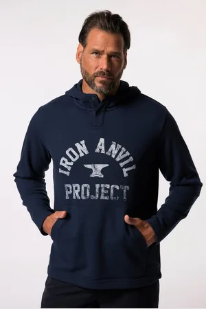 JP 1880 Sweatshirt Hoodie Iron Anvil Fitness Kapuze bis 7 XL - Verkäufer: Popken Fashion Group