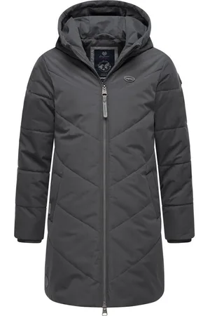 Ragwear Winterjacke Rebbie wasserdichte Winter Outdoorjacke mit abnehmbarer Kapuze