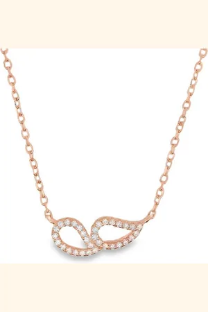 Impala Collier Kette Osiri 925 Silber rosevergoldet - Verkäufer: Silberschmuck