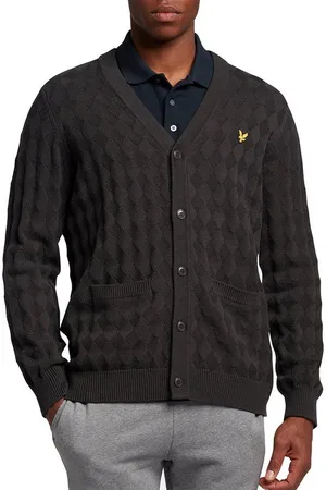Lyle & Scott Cardigan Herren, Klassisch Mit Argyle Muster - Verkäufer: BPDD2C