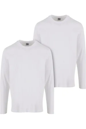 Urban classics Longsleeve Basic Longsleeve 2-Pack (1-tlg)