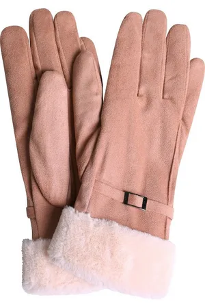 Capelli new york Strickhandschuhe Velour mit Schnalle - Verkäufer: Capelli Europe GmbH