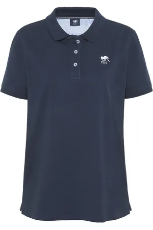 Polo Sylt Poloshirt im puristischen Design mit Logo-Stickerei - Verkäufer: Bay City Textilhandels GmbH