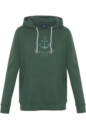 Navigator Kapuzensweatshirt mit maritimem Frontprint - Verkäufer: Bay City Textilhandels GmbH