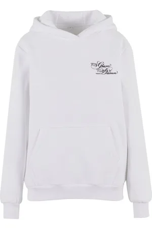 miss tee Kapuzenpullover Give A Damn Ladies Fluffy Hoody (1-tlg)
