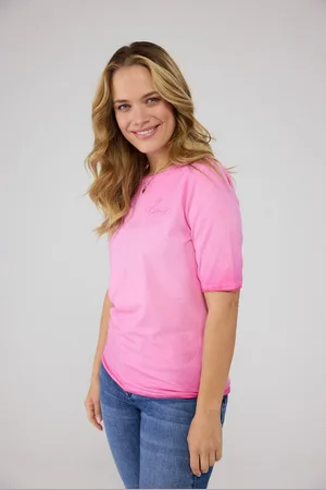 Lieblingsstück Rundhalsshirt CandiceEP mit Schriftzug